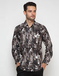 Scotch Kemeja Printing Leaf