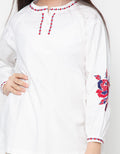 Cardinal Kids Girl Embroidery Flower Blouse