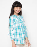 Cardinal Kids Girl Plaid Motif Blouse