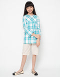 Cardinal Kids Girl Plaid Motif Blouse
