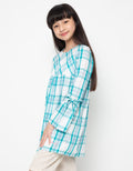 Cardinal Kids Girl Plaid Casual  Blouse