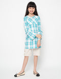 Cardinal Kids Girl Plaid Casual  Blouse