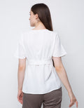 SS BLOUSE TOP WOVEN