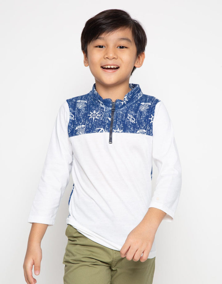 Appleberry Boys Pattern Top