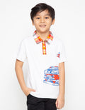 Appleberry Boys Square Collar Top