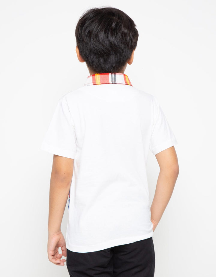 Appleberry Boys Square Collar Top