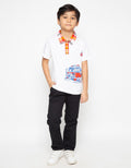 Appleberry Boys Square Collar Top