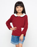 Appleberry Girls Pocket Top