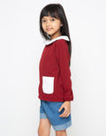 Appleberry Girls Pocket Top