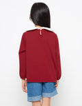 Appleberry Girls Pocket Top