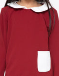 Appleberry Girls Pocket Top