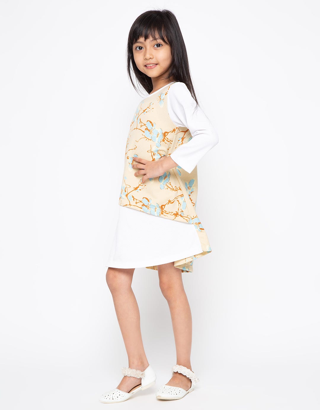 Appleberry Dress Umpak Anak Perempuan