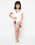 Appleberry Flower Rose Girls Suit