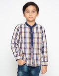 Osella Boys Checkered Long Sleeve Shirt