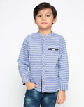 Osella Boys Checkered Long Sleeve Shirt