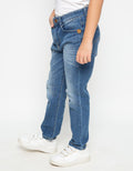 COOL BOY Denim Stretch Long Pants