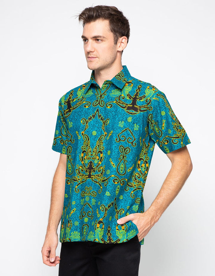 Bali Lestari Kemeja Batik Lengan Pendek Pria