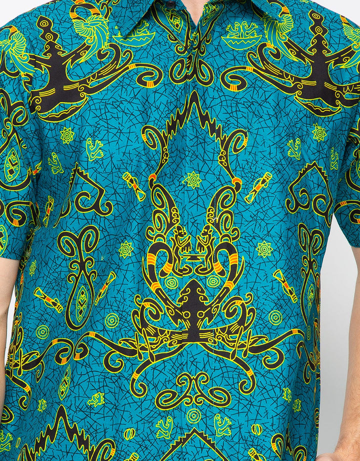 Bali Lestari Kemeja Batik Lengan Pendek Pria