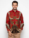 Bali Lestari Long Sleeve Foil Cotton