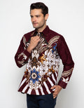 Bali Lestari Long Sleeve Foil Cotton