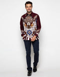 Bali Lestari Long Sleeve Foil Cotton