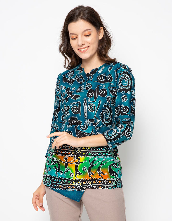 Bali Lestari Blouse Batik Katun Cewek