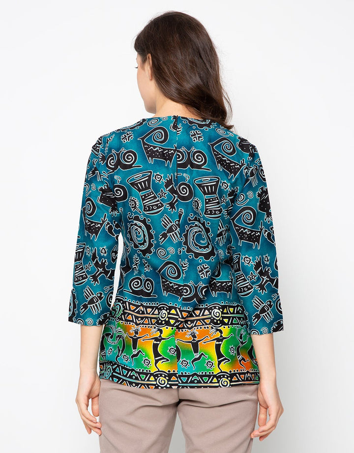 Bali Lestari Blouse Batik Katun Cewek