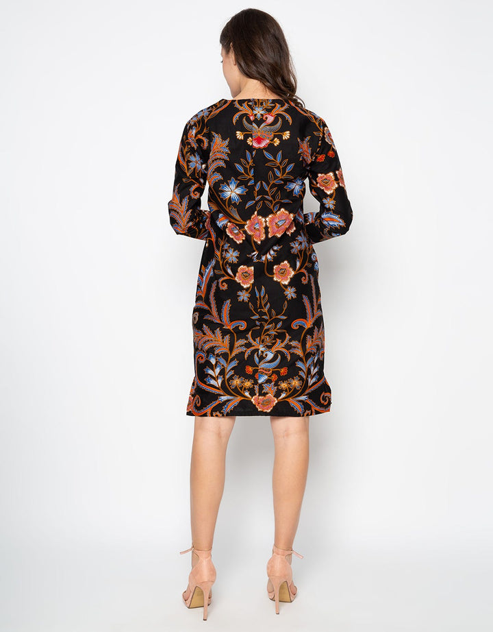 Bali Lestari Ruffle Blouse Katun Wanita