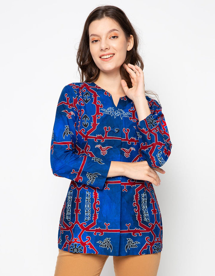 Bali Lestari Blouse Kancing Katun Wanita