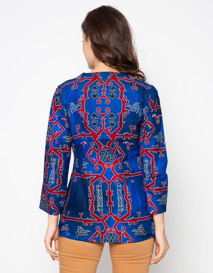 Bali Lestari Blouse Kancing Katun Wanita