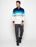 Hassenda Striped Chest Pocket T-Shirt