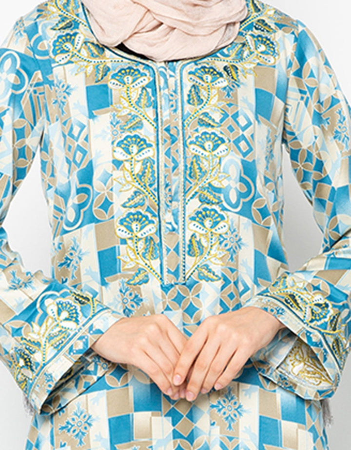 Arjuna Weda Tunic Geometric Batik