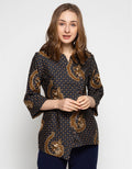 Arjuna Weda Blouse Batik Background Truntum