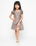 Arjuna Weda Girl Batik Rhombus Elbow