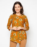 Adikusuma Lily Flower Batik Blouse