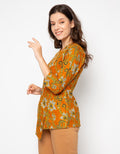 Adikusuma Lily Flower Batik Blouse