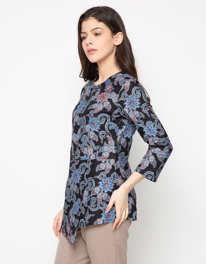 Adikusuma Batik Blouse with Rays of Light