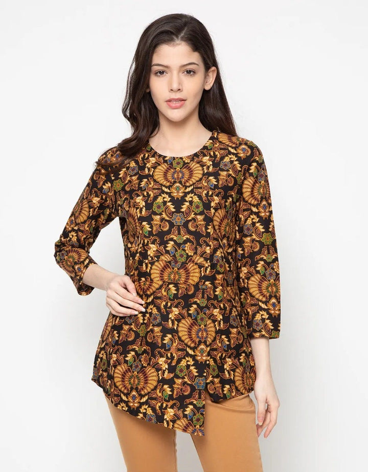 Adikusuma Batik Blouse with Rays of Light