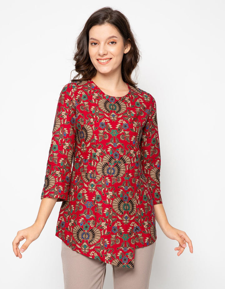 Adikusuma Batik Blouse with Rays of Light