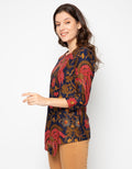 Adikusuma Blouse with Sweet Leaf Batik