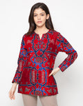 Adikusuma Blouse with Sweet Leaf Batik