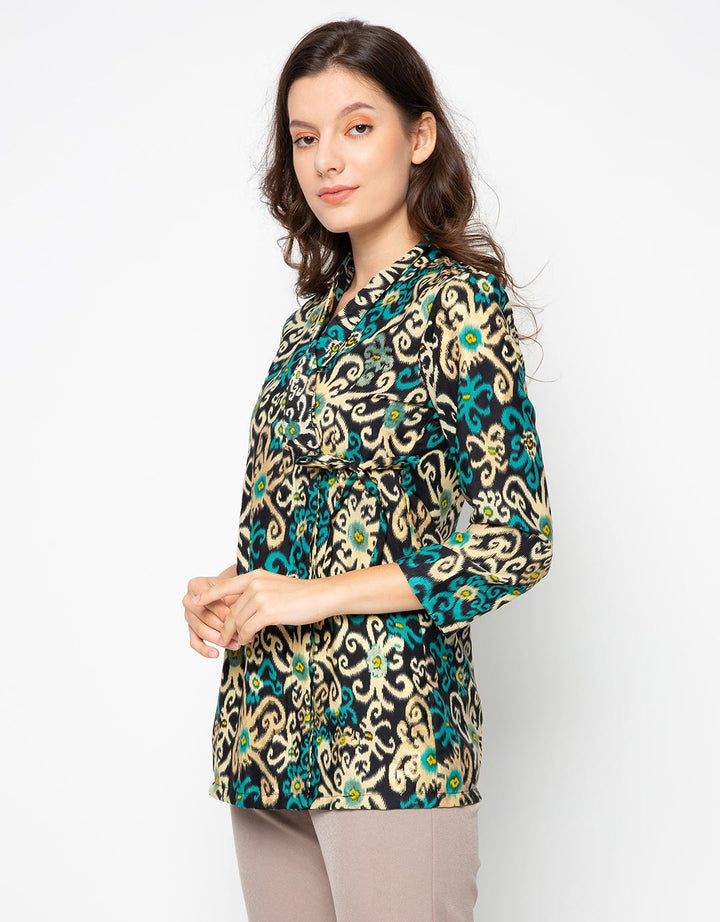 Adikusuma Batik Blouse with Cumikan