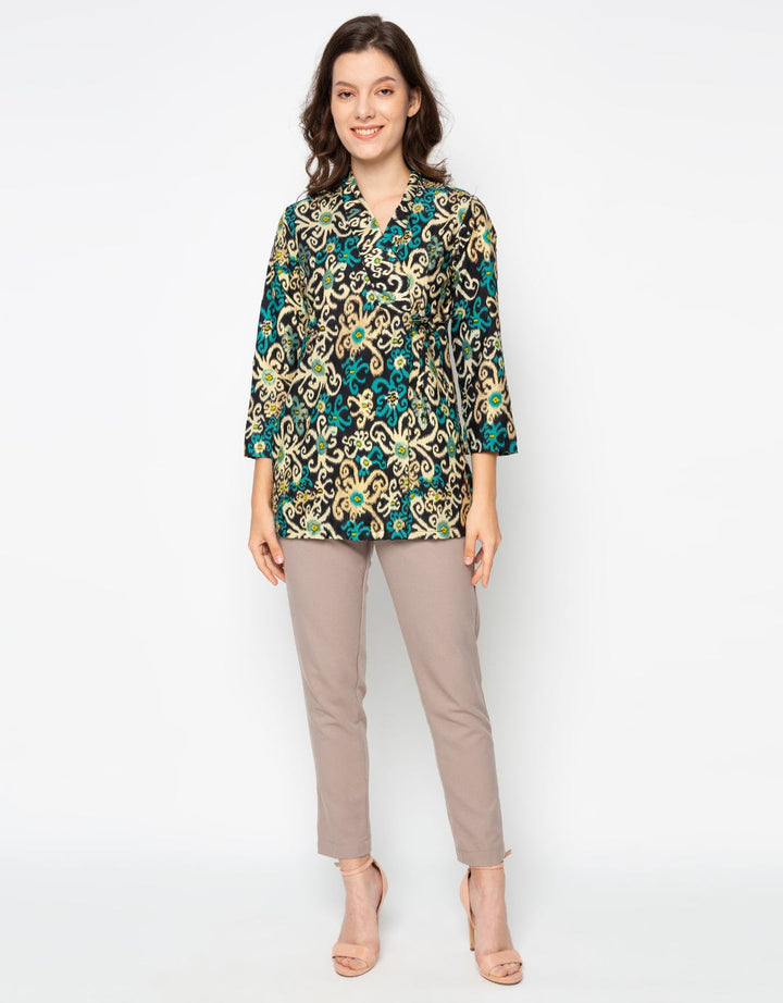 Adikusuma Batik Blouse with Cumikan