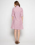 Puricia Dress Kasual Lengan Panjang