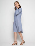 Puricia Button Dress Kemeja