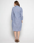 Puricia Button Dress Kemeja