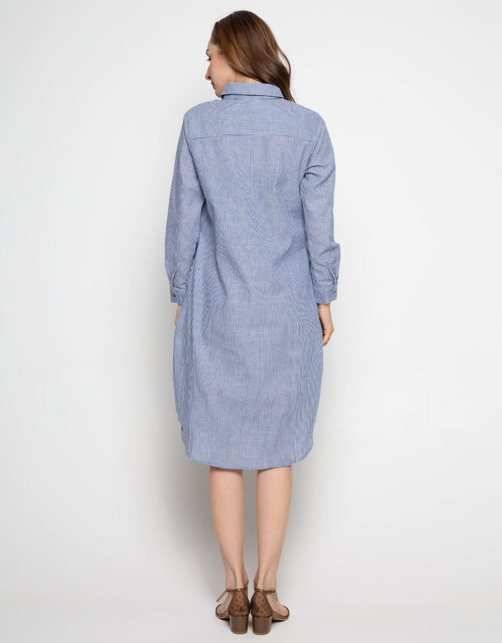 Puricia Button Dress Kemeja