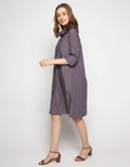 Puricia Dress Kemeja Lengan Panjang