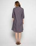 Puricia Dress Kemeja Lengan Panjang