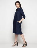 Puricia Dress Kemeja Polos